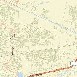 Kabupaten Bekasi Street Map