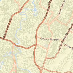 Kota Bekasi Street Map