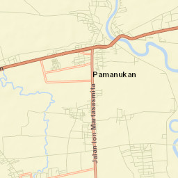 Pamanukan Street Map