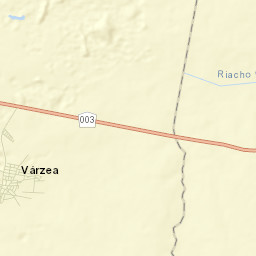 Várzea Street Map