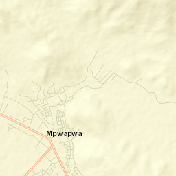 Mpwapwa Street Map