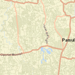 Pamulang Street Map