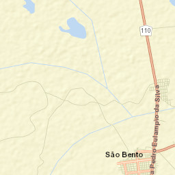 São Bento Street Map