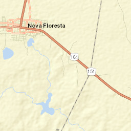 Nova Floresta Street Map