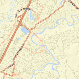 Citeureup Street Map