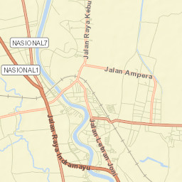 Jatibarang Street Map