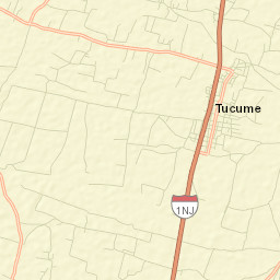 Túcume Street Map
