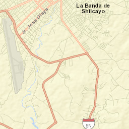 Tarapoto Street Map
