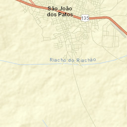 São João dos Patos Street Map