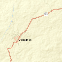 Dona Inês Street Map