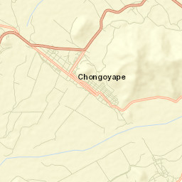 Chongoyape Street Map