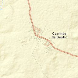 Cacimba de Dentro Street Map