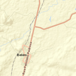 Belém Street Map