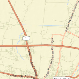 Palimanan Street Map