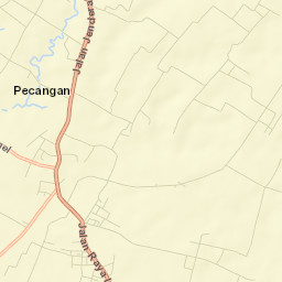 Pecangaan Street Map