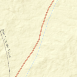 São Luis do Piauí Street Map