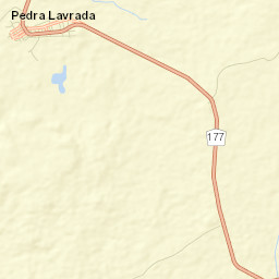 Pedra Lavrada Street Map