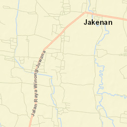 Kabupaten Pati Street Map