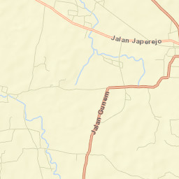 Kabupaten Rembang Street Map