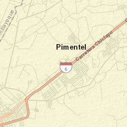 Pimentel Street Map