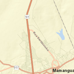 Mamanguape Street Map