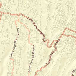 Lembang Street Map