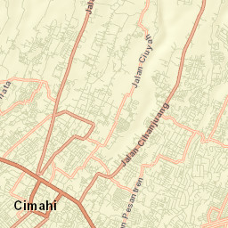 Cimahi Street Map