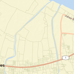 Kota Tegal Street Map