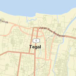 Tegal Street Map