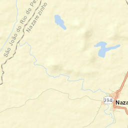 Nazarezinho Street Map