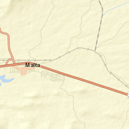 Malta Street Map