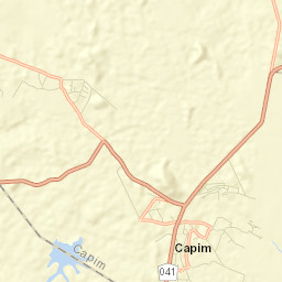 Capim Street Map
