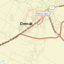 Demak Street Map