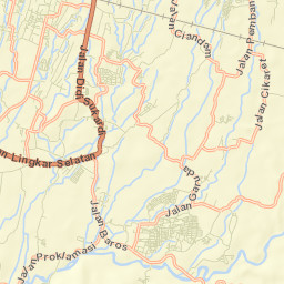 Kota Sukabumi Street Map