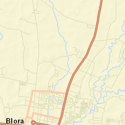 Blora Street Map