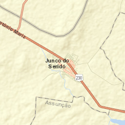Junco do Seridó Street Map