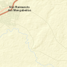 São Raimundo das Mangabeiras Street Map