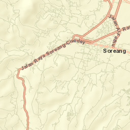 Soreang Street Map