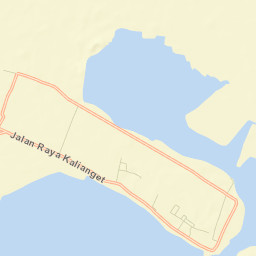 Kalianget Street Map