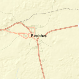 Pocinhos Street Map