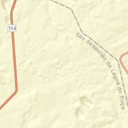 São Sebastião de Lagoa de Roça Street Map