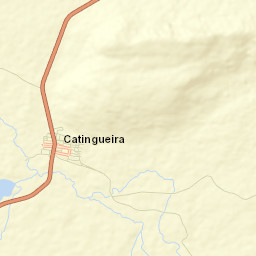 Catingueira Street Map