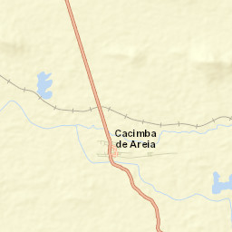 Cacimba de Areia Street Map