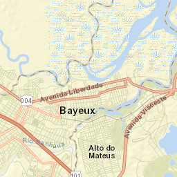 Bayeux Street Map