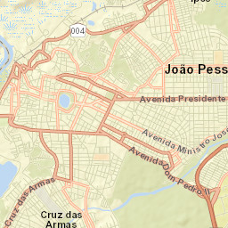 João Pessoa Street Map