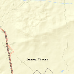 Juarez Távora Street Map
