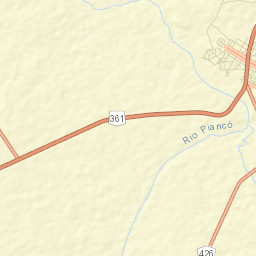 Piancó Street Map