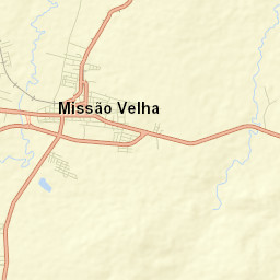 Missão Velha Street Map