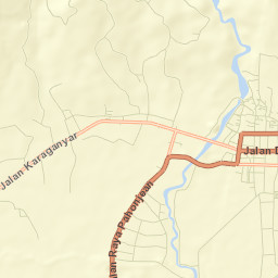 Majenang Street Map