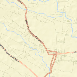Kabupaten Purbalingga Street Map
